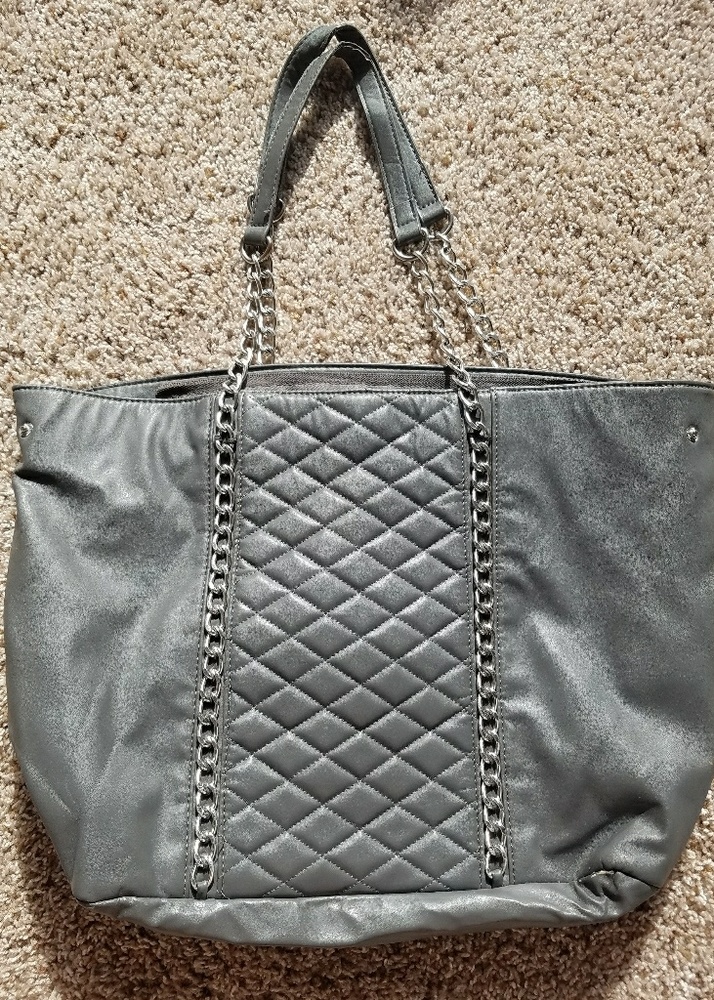 Gray purse